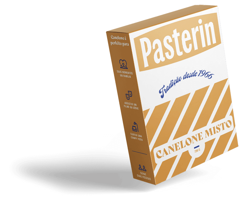 Caixa do Canelone Misto Pasterin