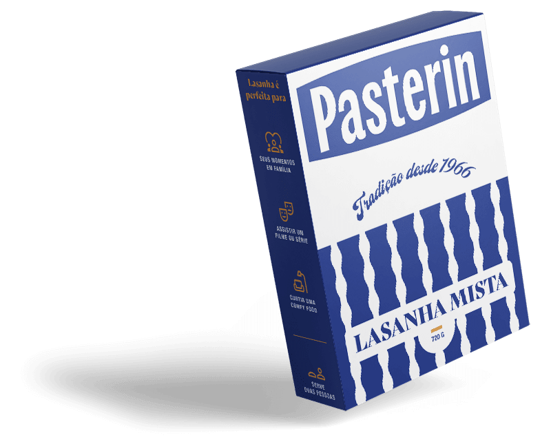 Caixa da Lasanha Mista Pasterin